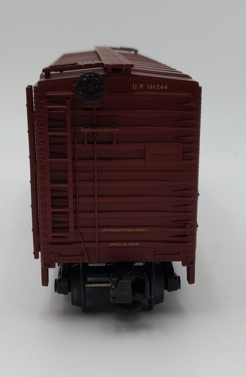 MTH 20-93012 O Gauge Union Pacific 50' Double Door Boxcar #161244 EX/Box
