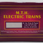 MTH 20-98103A O Gauge West Virginia Pulp and Paper Log Car w/Logs #153 EX/Box