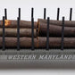 MTH 20-98102 O Western Maryland Flatcar with Log Load #2317 EX/Box