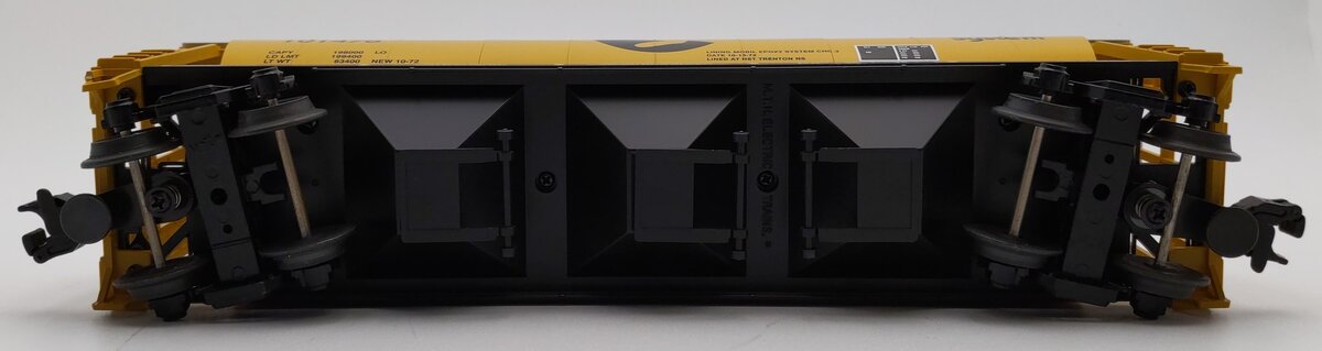 MTH 20-97405 O Gauge Chessie 3-Bay Cylindrical Hopper #101476 EX/Box
