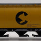 MTH 20-97405 O Gauge Chessie 3-Bay Cylindrical Hopper #101476 EX/Box