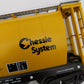 MTH 20-97405 O Gauge Chessie 3-Bay Cylindrical Hopper #101476 EX/Box