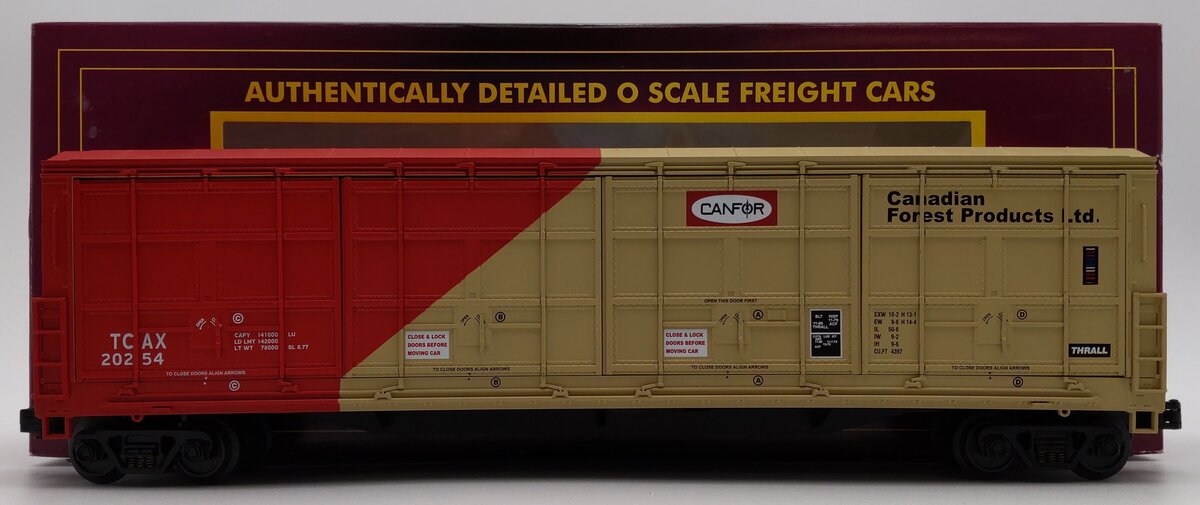MTH 20-93067 Canadian Forest Boxcar #20254 EX/Box