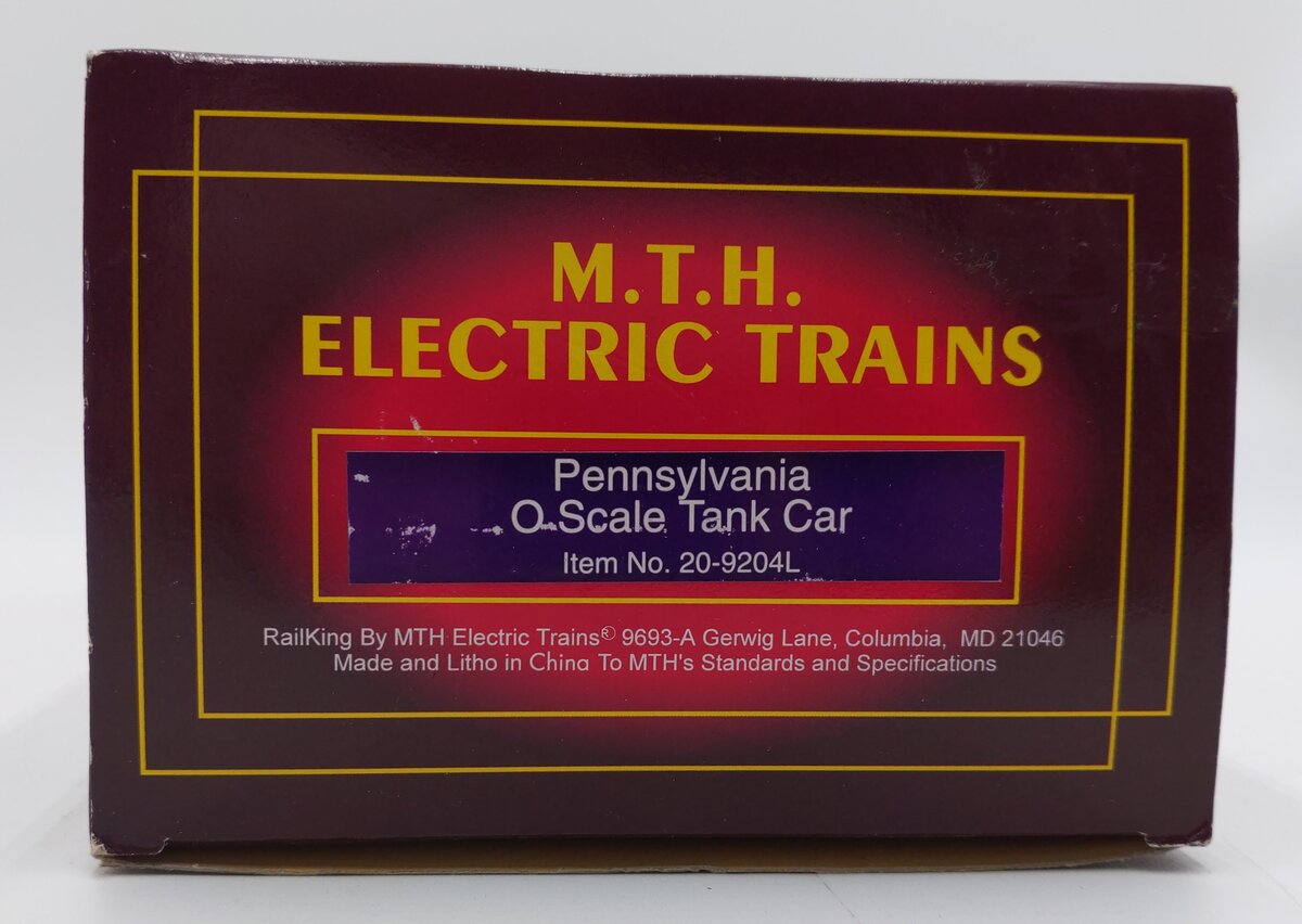 MTH 20-9204 O Pennsylvania Unibody Tank Car #6789 EX/Box