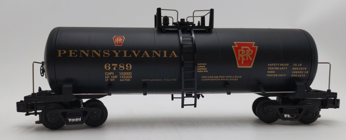 MTH 20-9204 O Pennsylvania Unibody Tank Car #6789 EX/Box