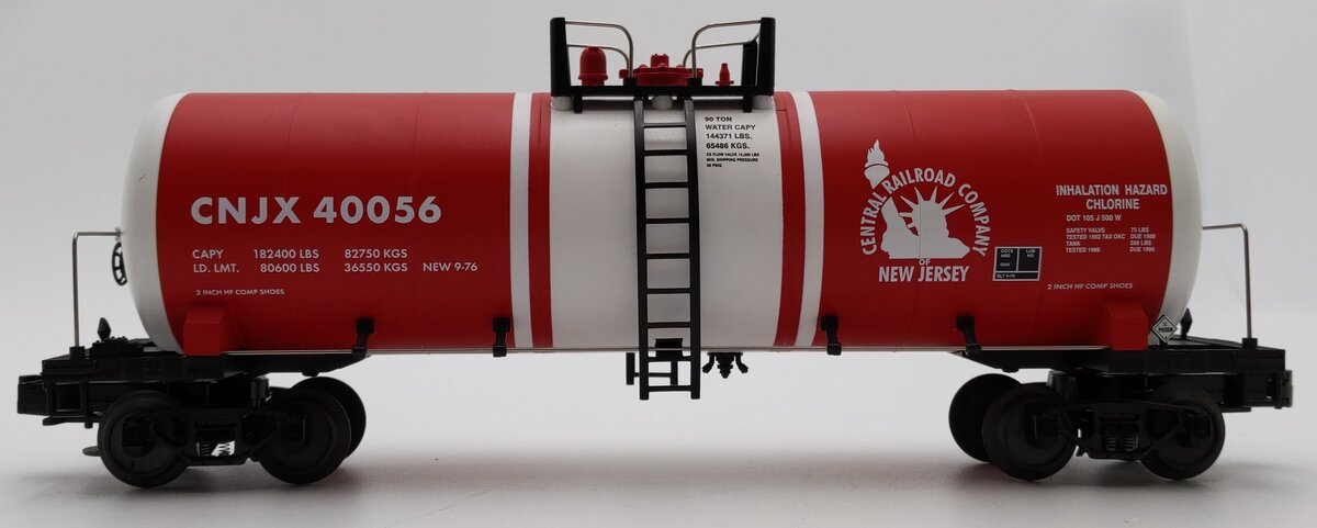 MTH 20-96026 O Gauge Jersey Central Unibody Tank Car #40056 EX/Box