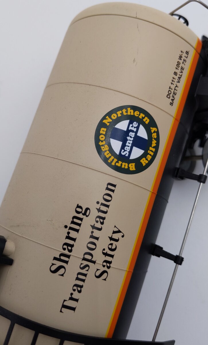 MTH 20-92014 O Gauge MTHRRC-2000 BNSF Tank Car #911R EX/Box