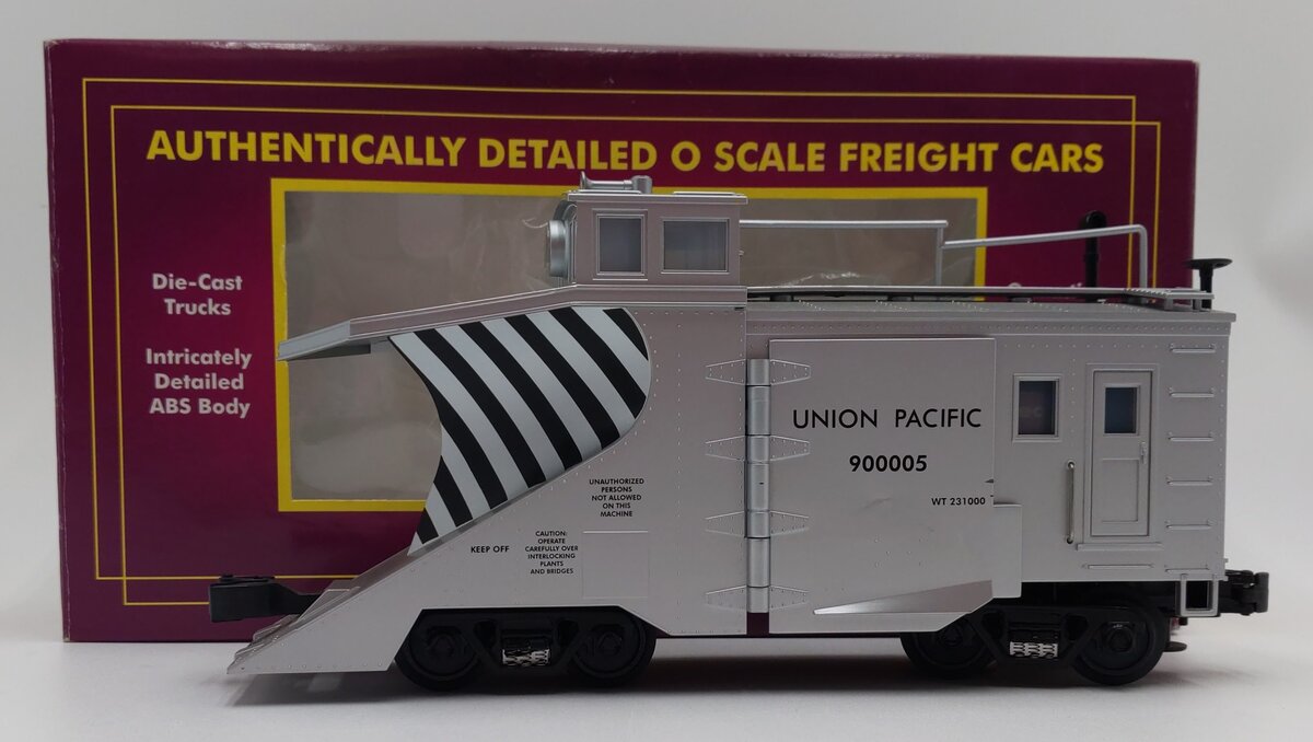 MTH 20-98207 O Gauge Union Pacific Premier Snow Plow #900005 LN/Box