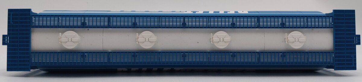 MTH 20-97473 O Gauge Pellet Blue 100 Ton Hopper Car #2002 EX/Box