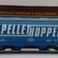 MTH 20-97473 O Gauge Pellet Blue 100 Ton Hopper Car #2002 EX/Box