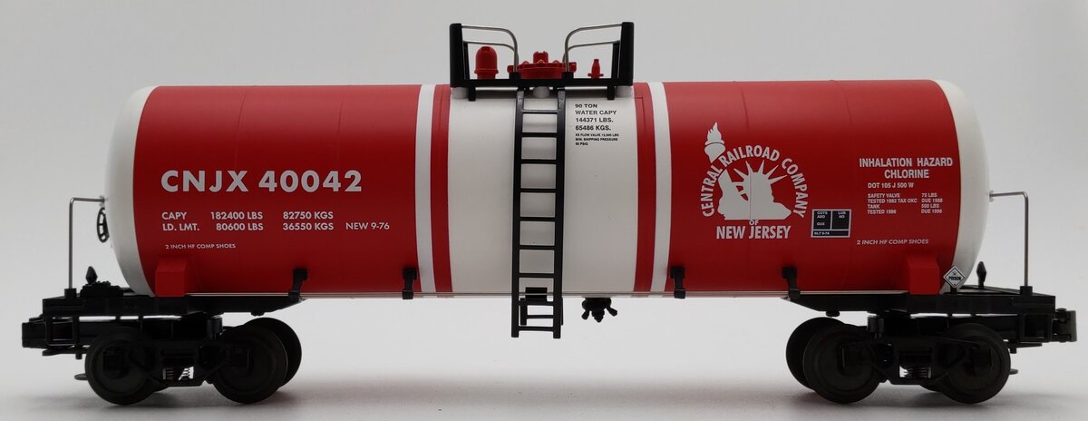 MTH 20-96026 O Gauge Jersey Central Unibody Tank Car #40042 EX/Box