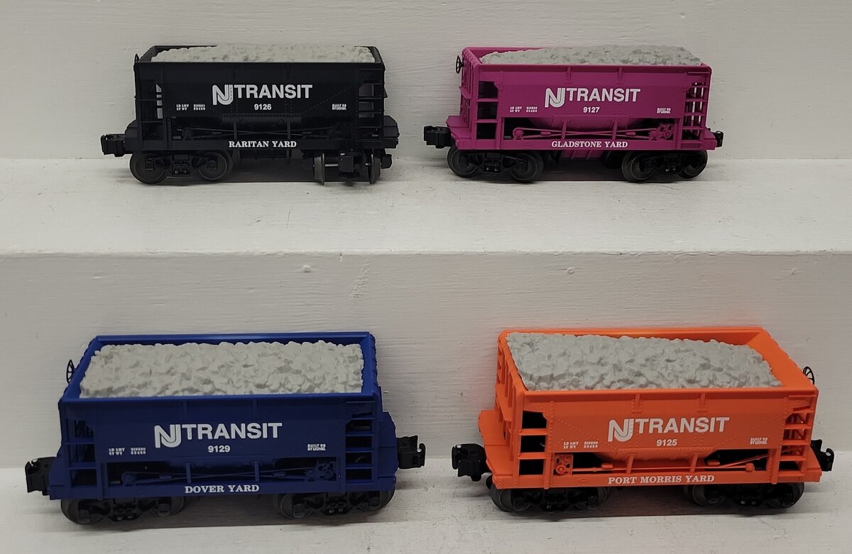 Lionel 6-11982 O Gauge New Jersey Transit Hoppers LN/Box