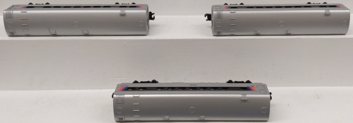 Lionel 6-11828 O NJ Transit Passenger Cars VG/Box