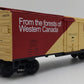MTH 20-94028 O Gauge MTHRRC 2002 Canfor Reefer Car #2102 LN/Box