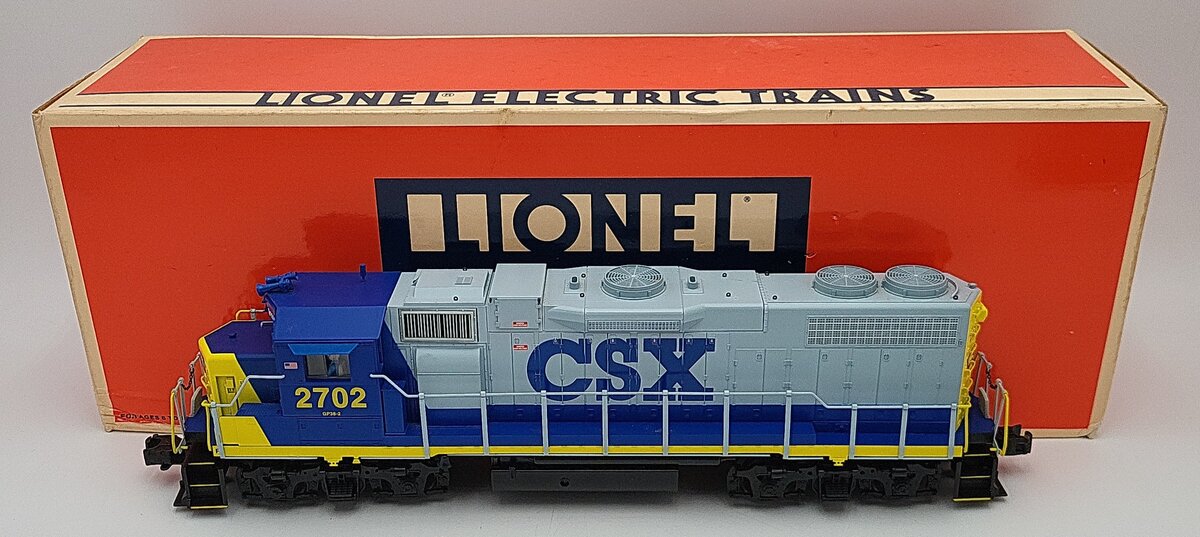 Lionel 6-18215 O Gauge CSX Dash 8 Diesel Engine #7643 EX/Box