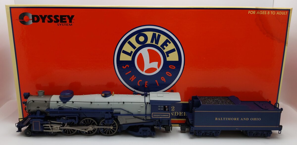 Lionel 6-28066 O Baltimore & Ohio 4-6-2 President Harrison Steam Locomotive LN/Box