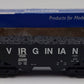 Industrial Rail IDM4001 O Gauge Virginian Hopper w/Load #23348 LN/Box