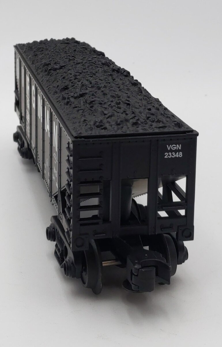 Industrial Rail IDM4001 O Gauge Virginian Hopper w/Load #23348 LN/Box