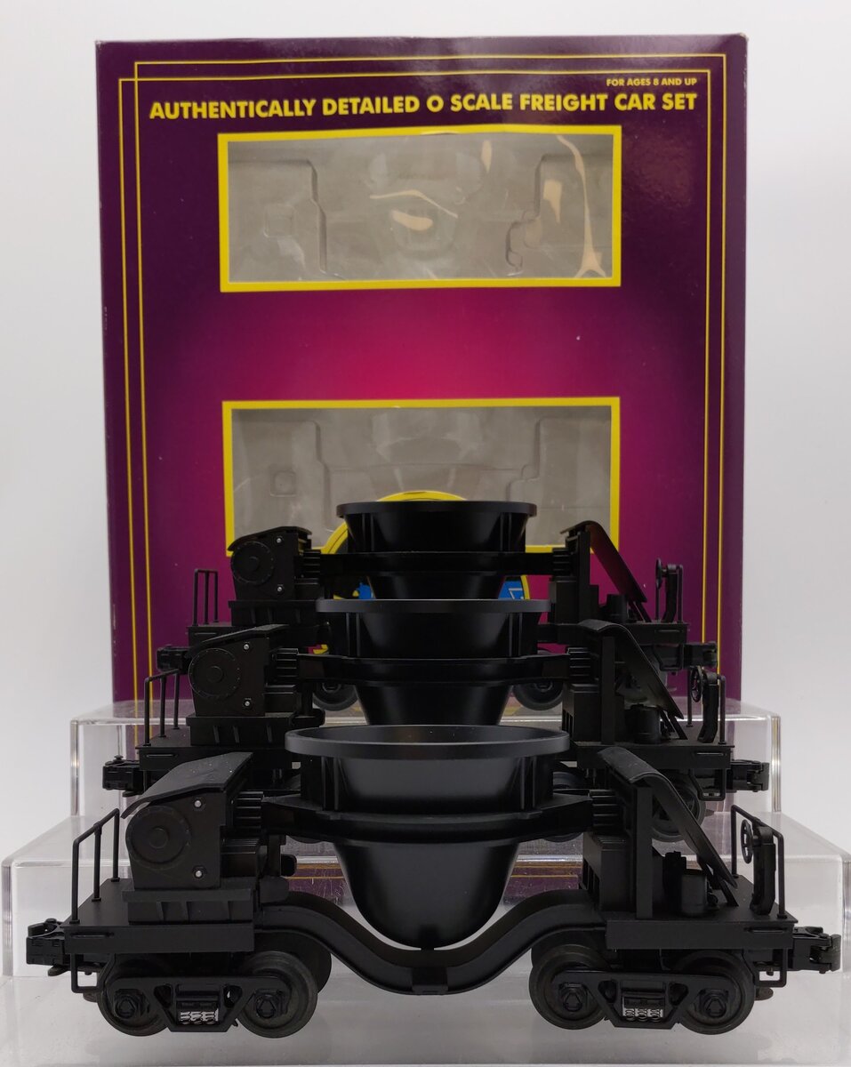 MTH 20-90011 O Gauge Undecorated Premier Slag Car Set LN/Box