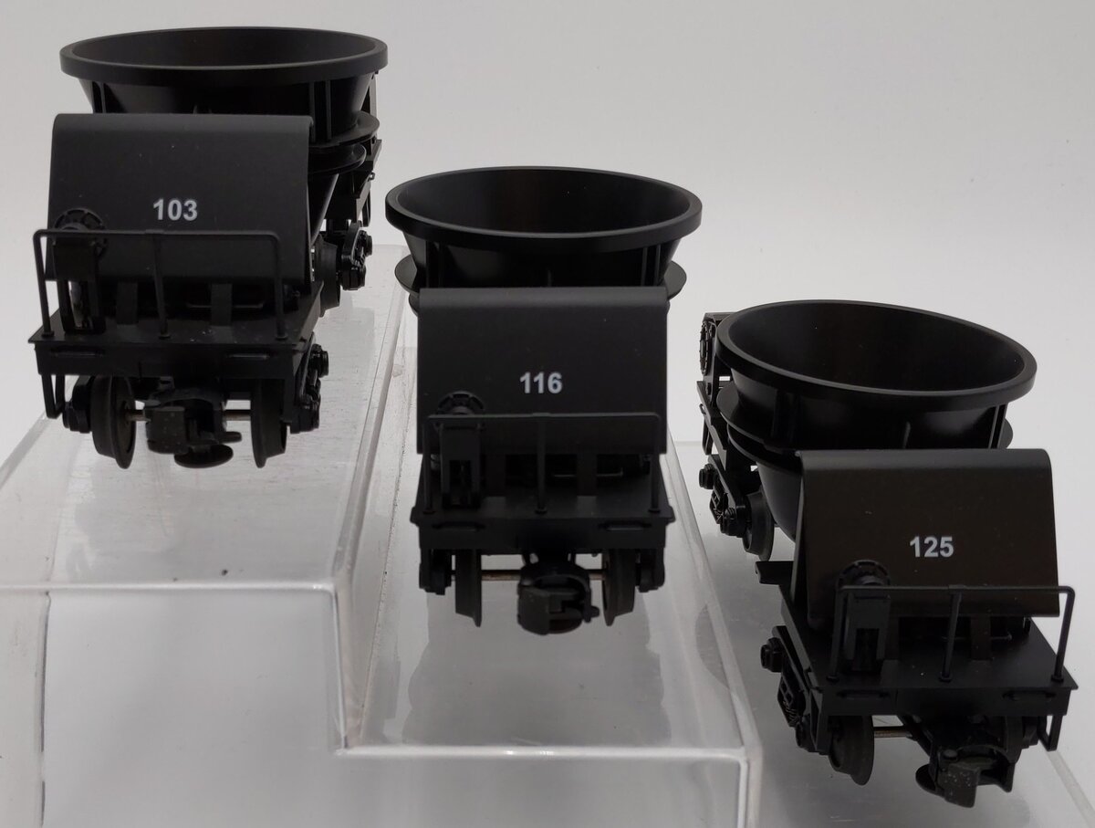 MTH 20-90011 O Gauge Undecorated Premier Slag Car Set LN/Box