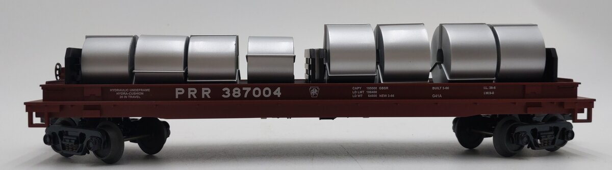 MTH 20-98400 O Gauge Pennsylvania Railroad Coil Car #387004 EX/Box