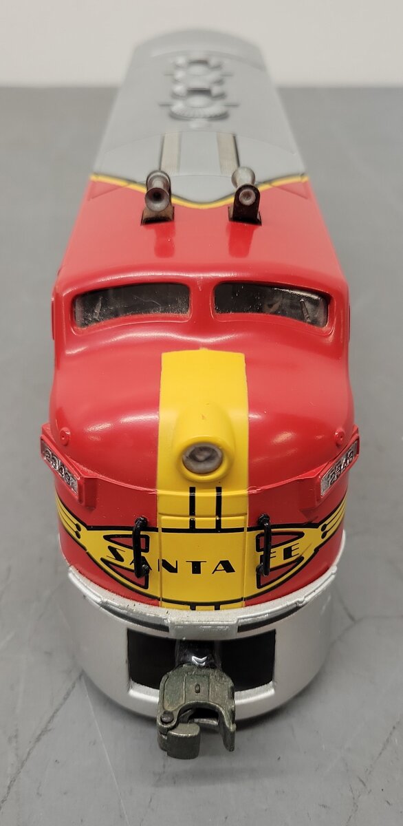 Lionel 6-18134 O Gauge Santa Fe F3A Dummy Diesel Locomotive #2343 VG/Box