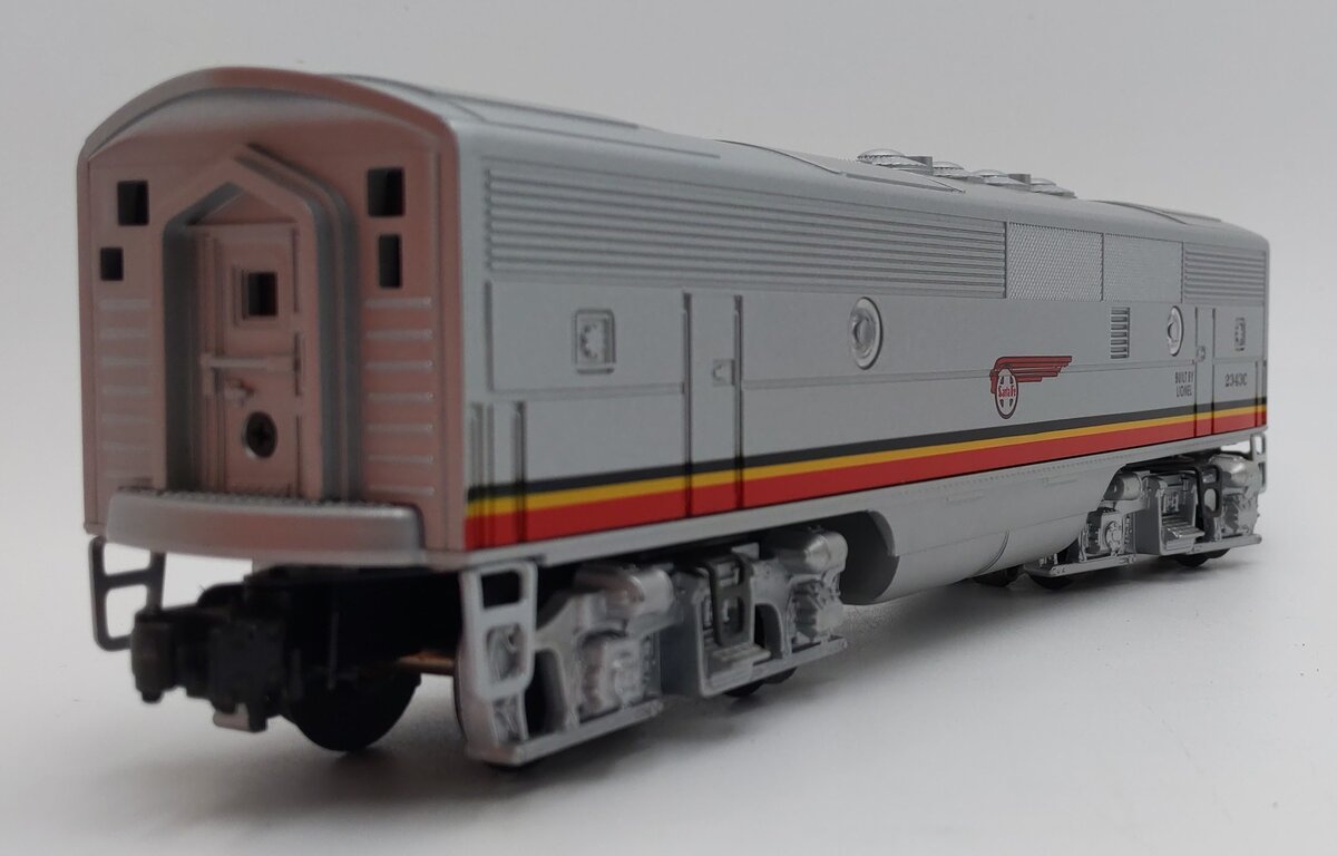 Lionel 6-18136 O Gauge Santa Fe F-3 B Unit Non-Powered Diesel Locomotive #2343C LN/Box