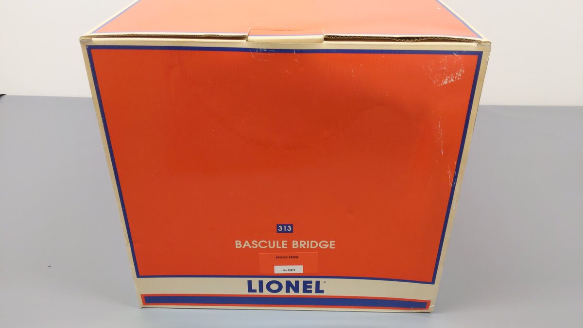 Lionel 6-22972 O Gauge Bascule Bridge #313 EX/Box