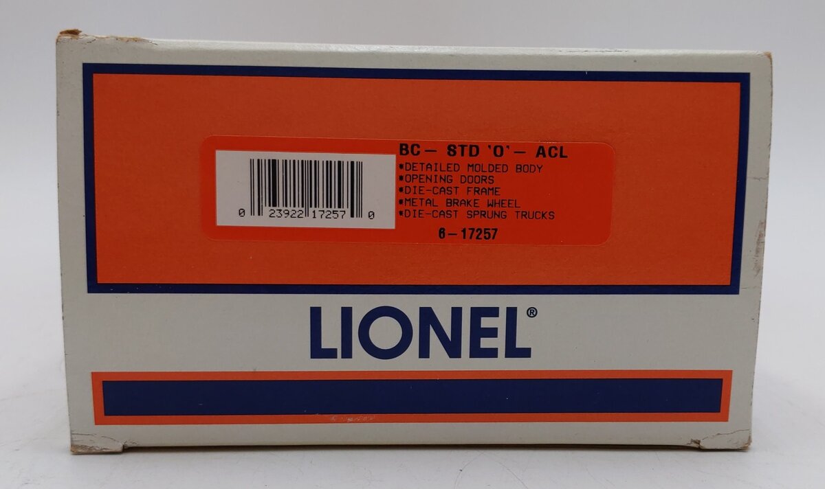 Lionel 6-17257 O Gauge Atlantic Coast Line Boxcar EX/Box