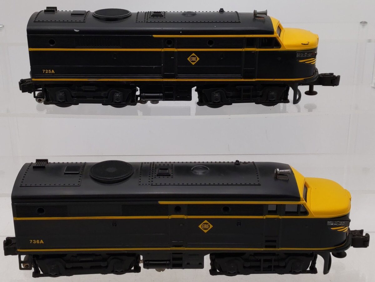 Lionel 6-11734 O Erie ALCO AA Diesel Locomotive Set EX