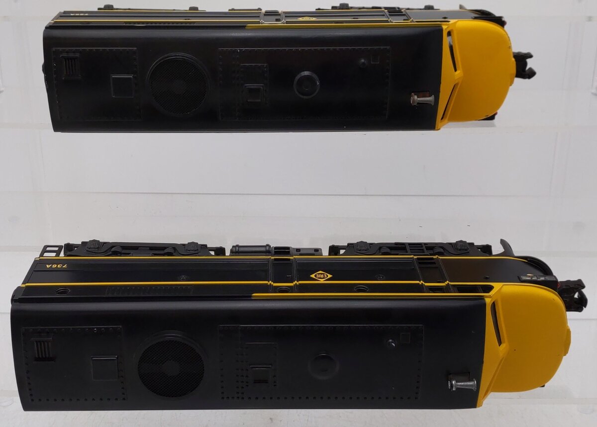Lionel 6-11734 O Erie ALCO AA Diesel Locomotive Set EX