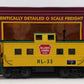 MTH 20-91028 O Gauge Hill Crest Lumber Co. Steel Lighted Caboose #33 LN/Box