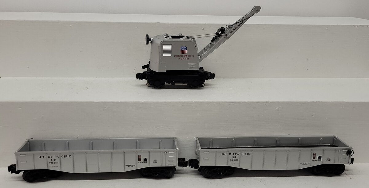 Lionel 6-31706 O Gauge Union Pacific Burro Crane Set EX/Box