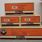 Lionel 6-31706 O Gauge Union Pacific Burro Crane Set EX/Box