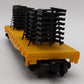 Lionel 6-36020 O Gauge TTX Trailer Train Flatcar with Auto Frames #9-6424 LN/Box