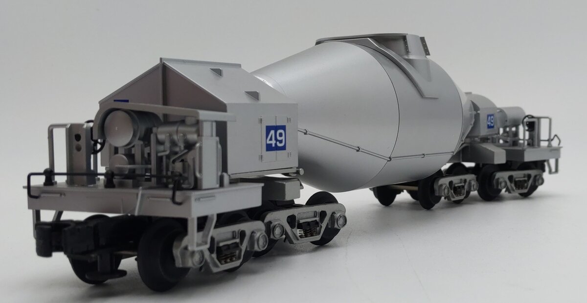 MTH 20-98202 O Gauge Silver Hot Metal Car #49 EX/Box
