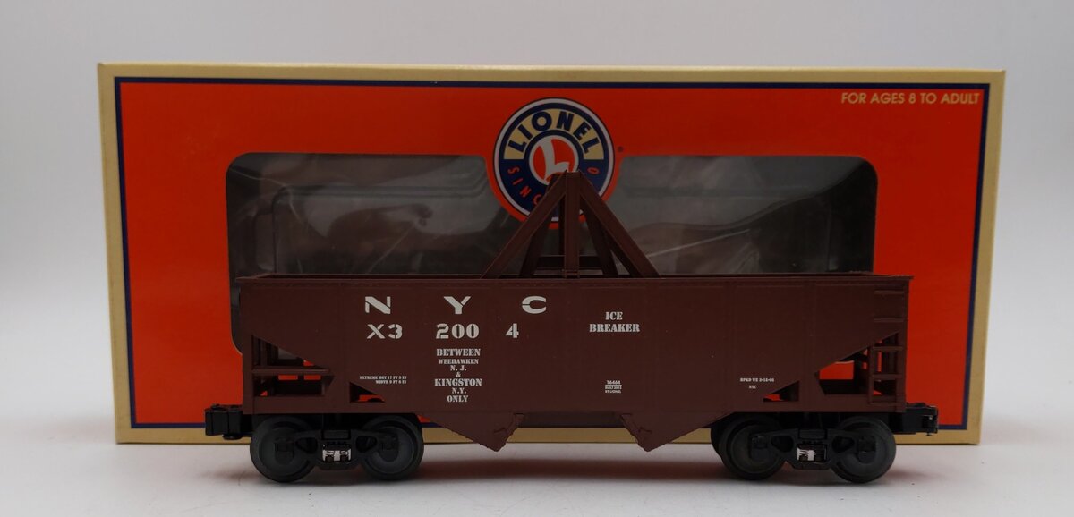 Lionel 6-16464 O Gauge New York Central Ice Breaker Tunnel Car #32004 LN/Box