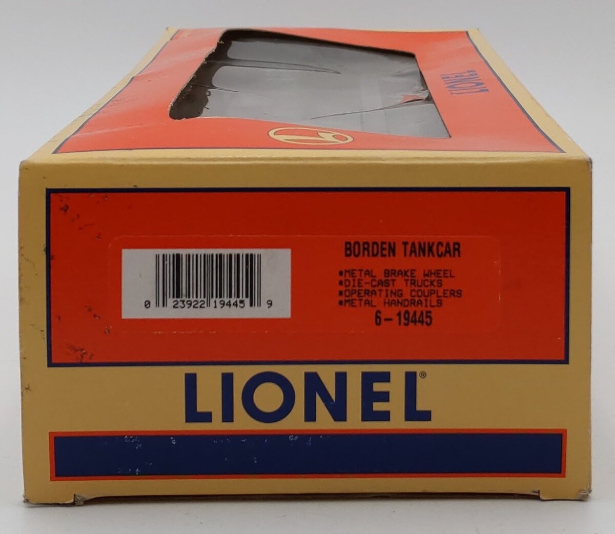 Lionel 6-19445 O Gauge Borden Milk Tank Car #520 VG/Box