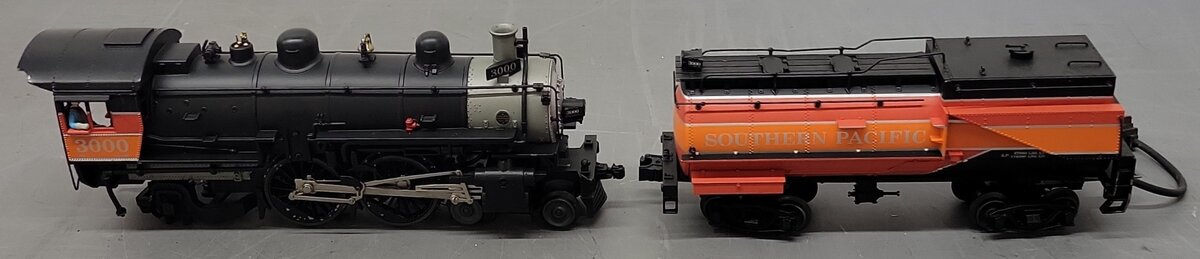 Lionel 6-28070 O SP Daylight 4-4-2 Atlantic Steam Locomotive & Tender #3000 EX/Box