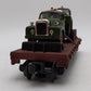 Lionel 6-17518 O Gauge Pennsylvania Flatcar with 2 Corgi Mack AEC Trucks #9823 LN/Box