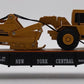 Lionel 6-16954 O Gauge New York Central Flatcar with ERTL Scraper #6424 VG/Box
