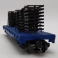 Lionel 6-17533 O Gauge Ford Trailer Train Flatcar with Auto frames LN/Box