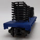 Lionel 6-17533 O Gauge Ford Trailer Train Flatcar with Auto frames LN/Box