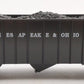 Lionel 6-17128 O Gauge Chesapeake & Ohio 3-Bay Hopper EX/Box