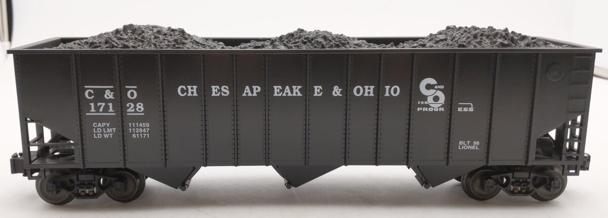 Lionel 6-17128 O Gauge Chesapeake & Ohio 3-Bay Hopper EX/Box