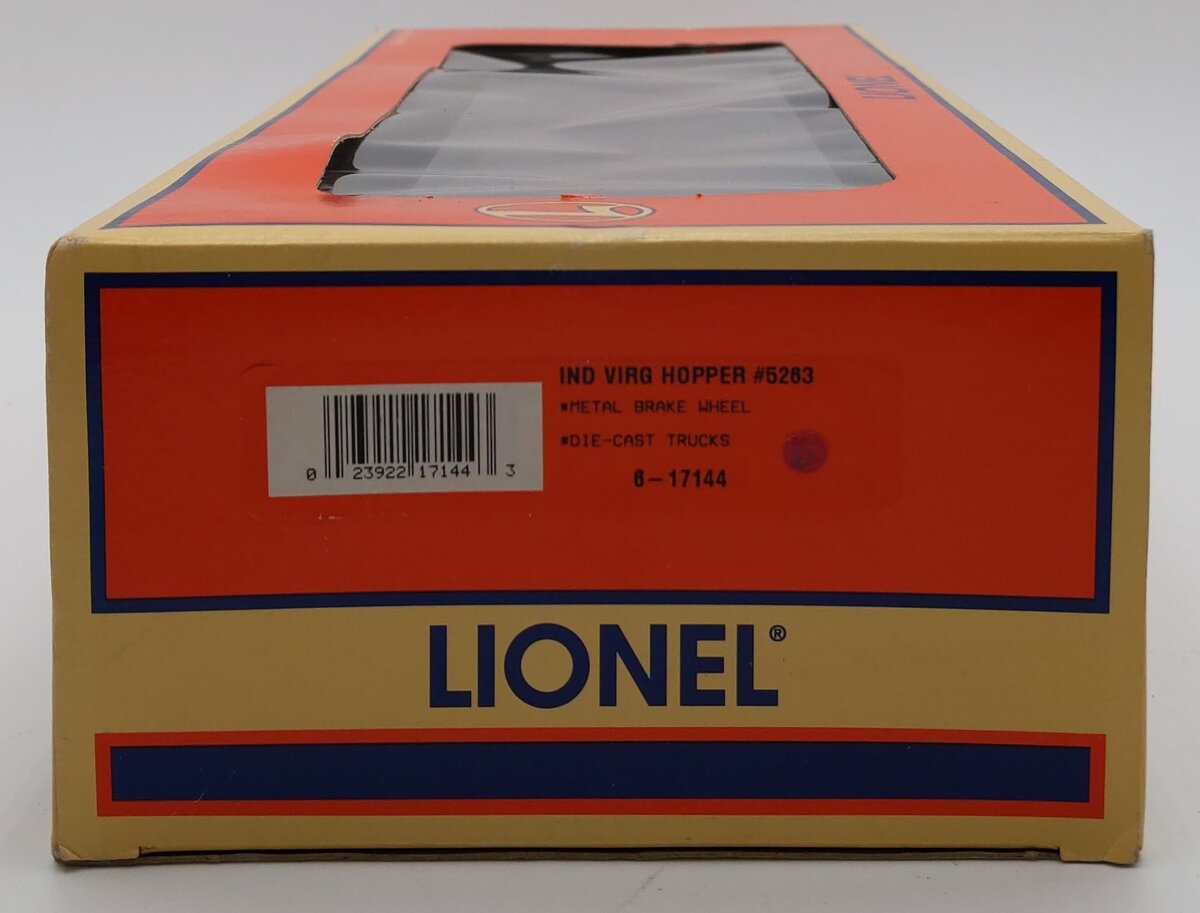 Lionel 6-17144 Virginian 9300 Standard O Coal Hopper #5263 LN/Box