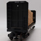 Lionel 6-16951 O Gauge 9823 Southern Bulkhead Flat Car w/ Simulated Wood Load LN/Box