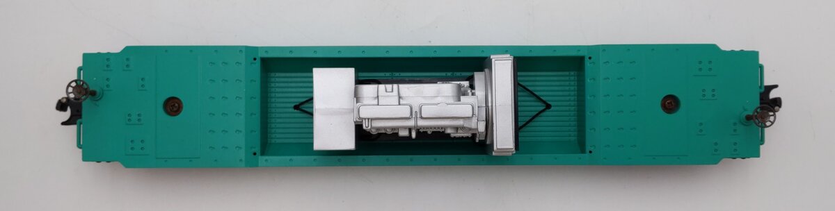 Lionel 6-36094 O Gauge Pennsylvania Central Well Car w/ Condensor Load LN/Box