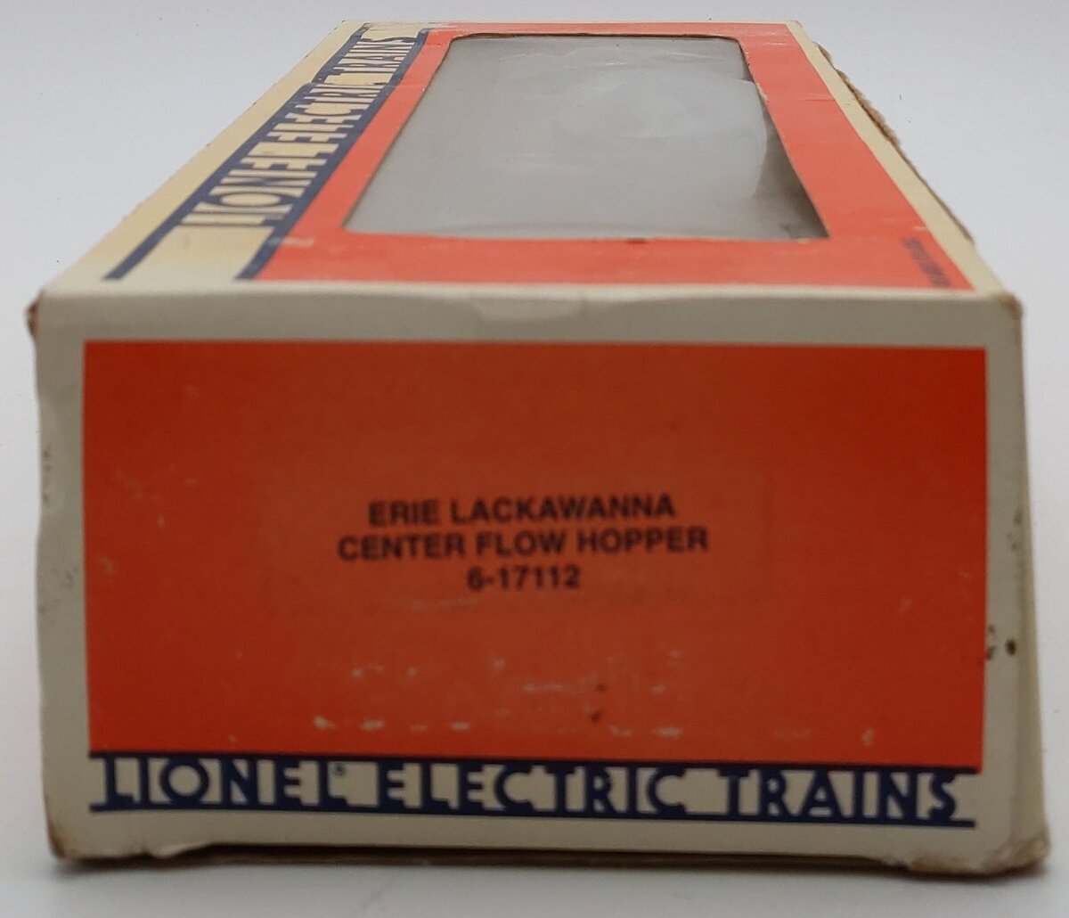 Lionel 6-17112 O Gauge Erie Lackawanna ACF Center Flow 3-Bay Hopper VG/Box