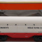 Lionel 6-19479 O Gauge Borden's Milk Tank Transport Car EX/Box